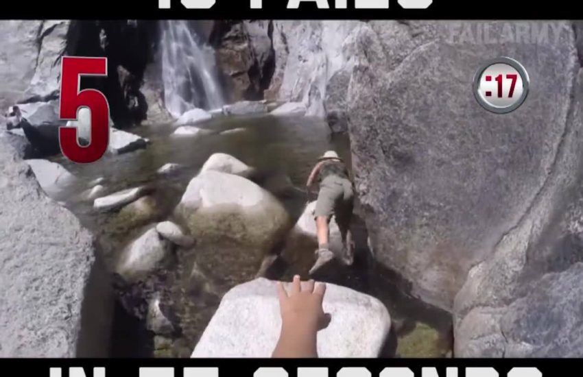 15 fails in 55 seconds!