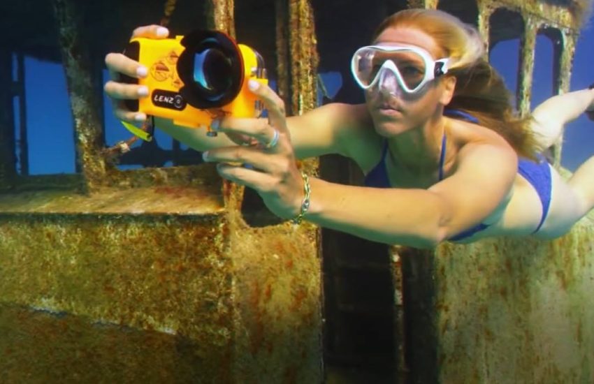 Take the clearest photos underwater with the LenzO! #diplyoriginals