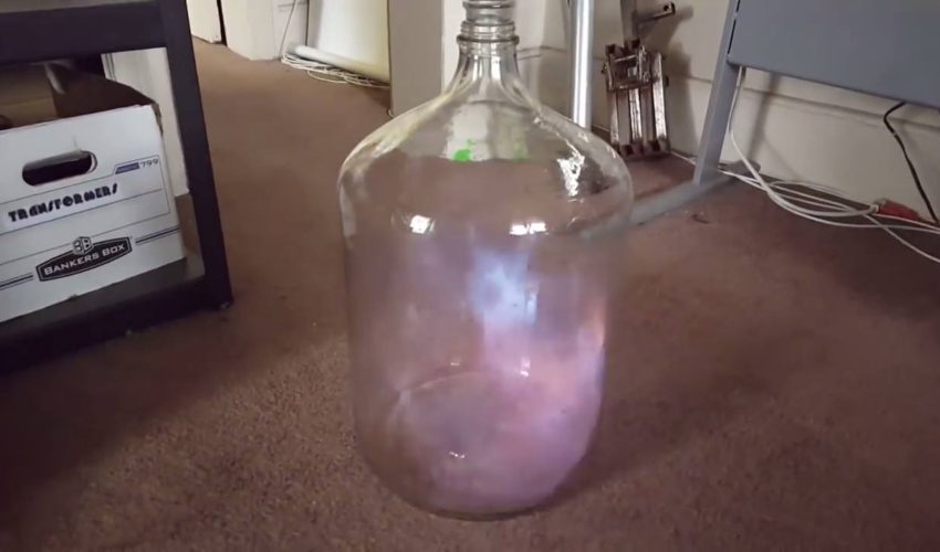 超酷的 火焰擴散 大玻璃瓶