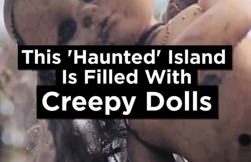 'Haunted' Island Is Filled With Creepy Dolls