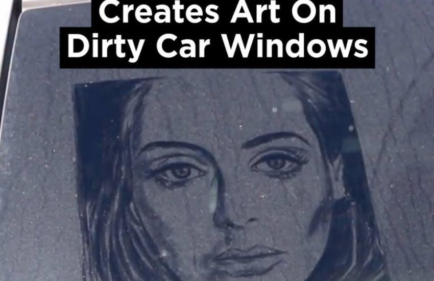 Dirty car art
