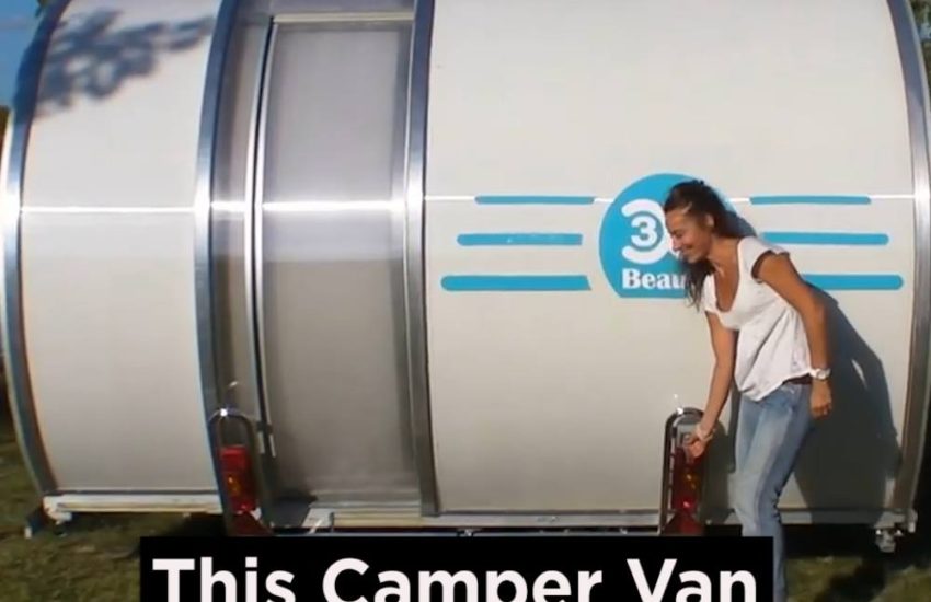 This Camper Van Expands In Seconds