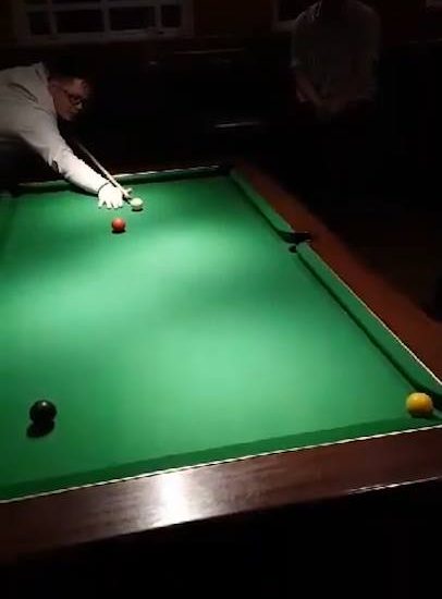 Awful Pool Shot