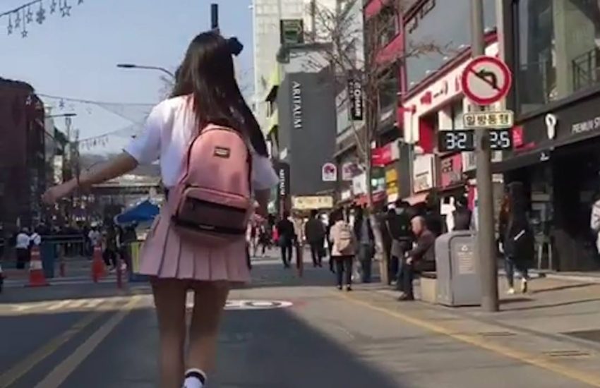 Girl Has Amazing Board Skills