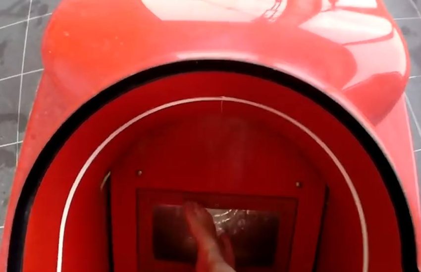 Scary Waterslide Drop