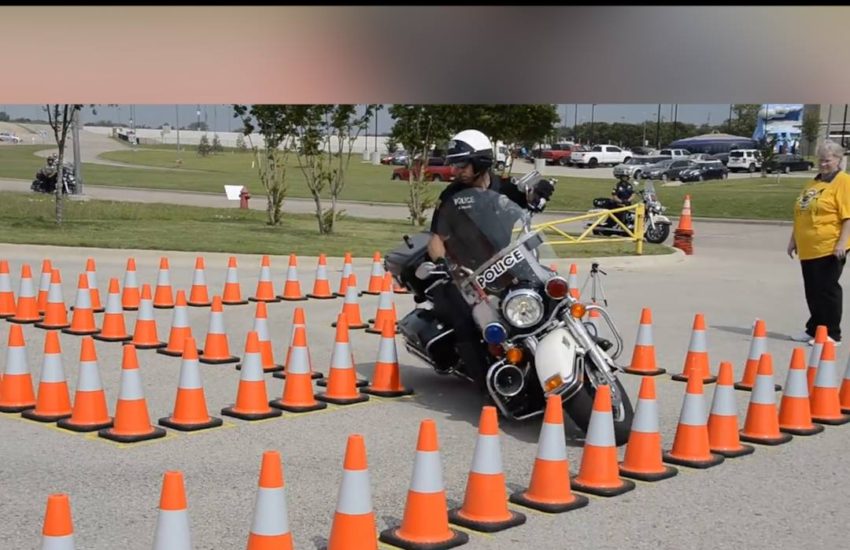 Cop owns motorcycle course