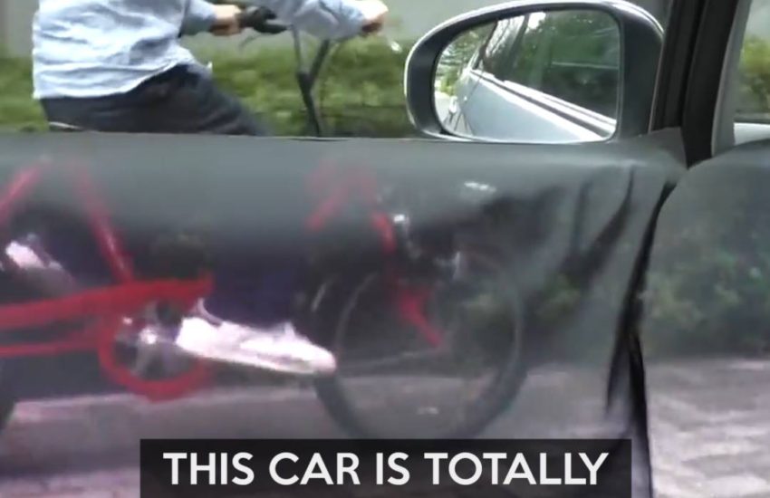 This car is totally transparent