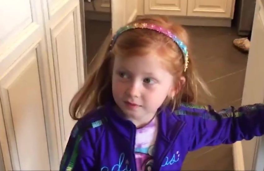 When your kid narcs on you