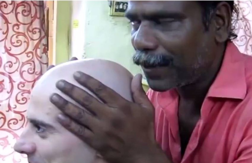 When you take giving head massages far too seriously