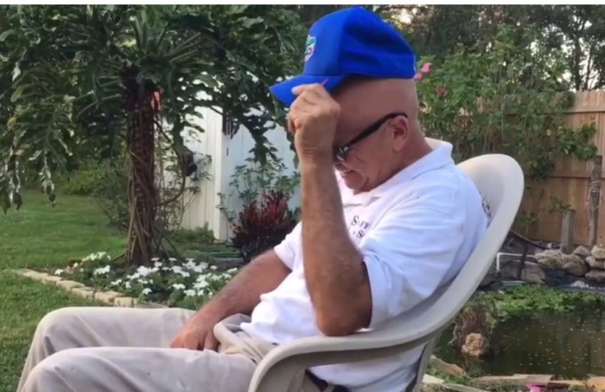 Grandpa sees colors for the first time in his life