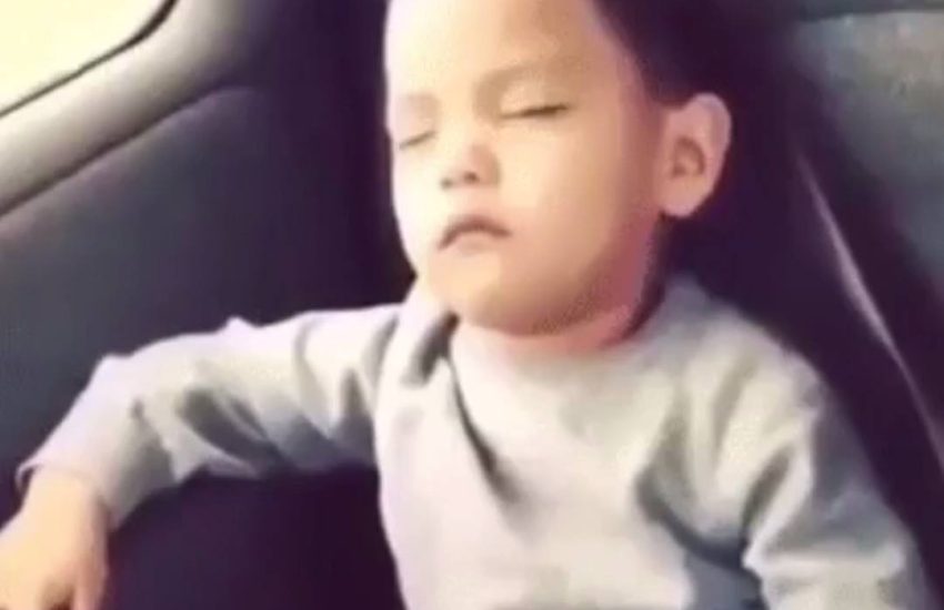 When you wake up and remember it's Friday tomorrow