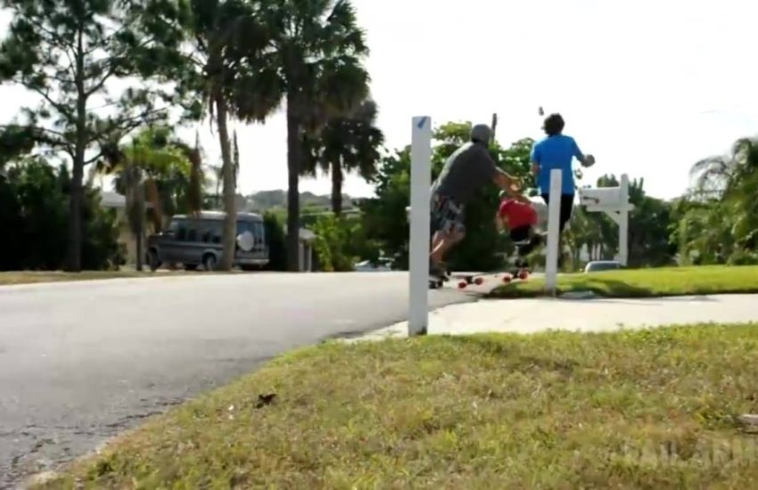 Suburban Boarding Fail