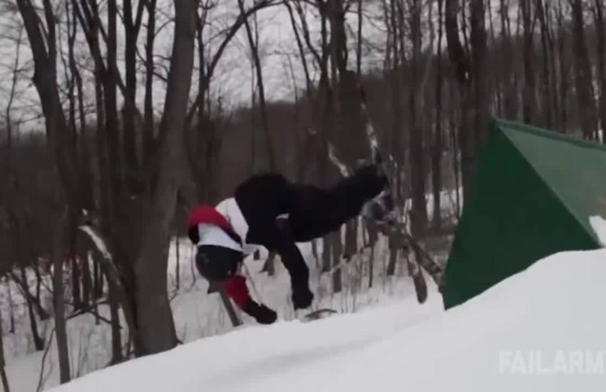 How not to hit a rail