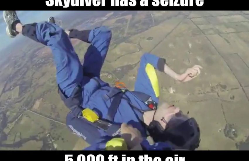 Skydiver Has Seizure Mid-Air