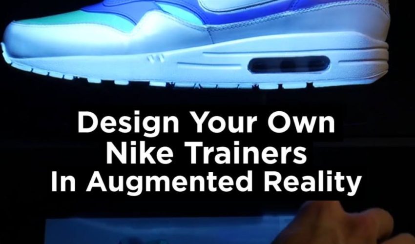 用VR設計自己的NIKE鞋