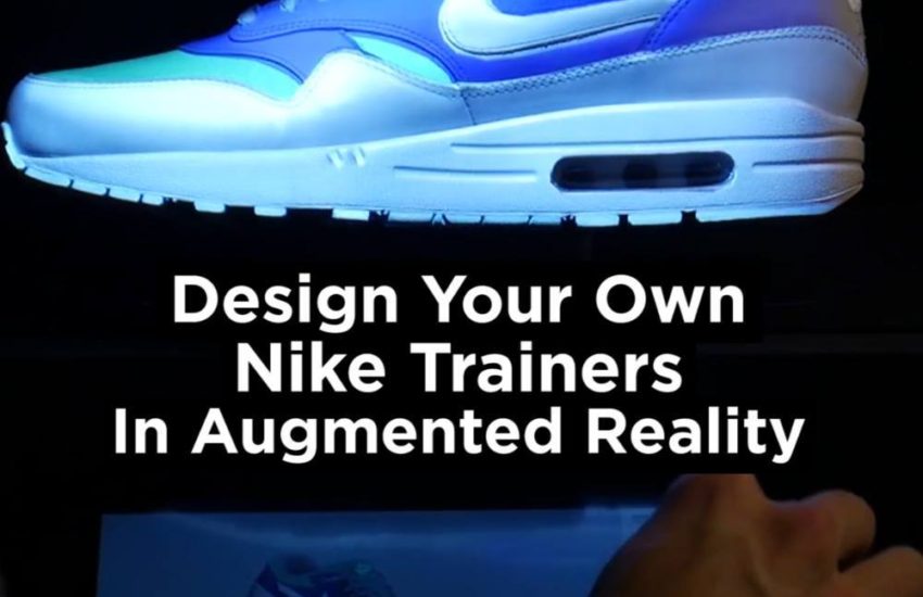 Design Your Own Nike Trainers In Augmented Reality