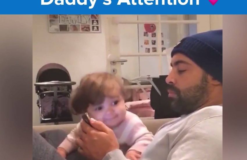 I am right here, Dad! <3 #onedip