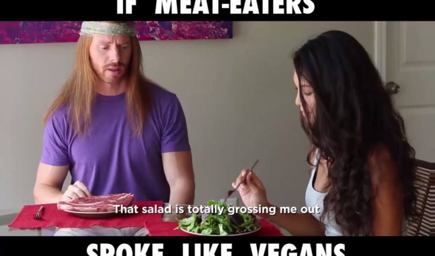 如果肉食者像素食者說話