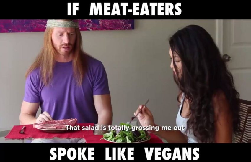 If Meat-Eaters Spoke Like Vegans
