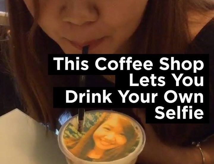 This Coffee Shop Lets You Drink Your Own Selfie