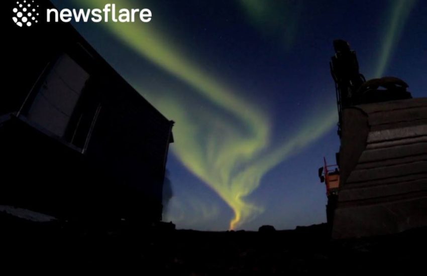 Stunning Northern Lights Display In Iceland