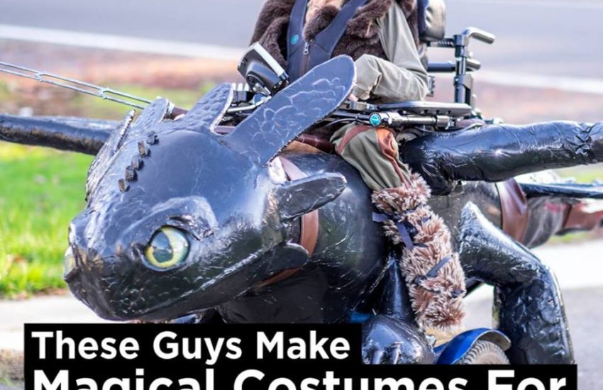 These Guys Make Magical Costumes For Disabled Kids