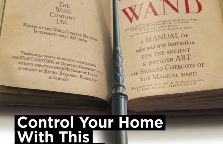 This wand remote is awesome