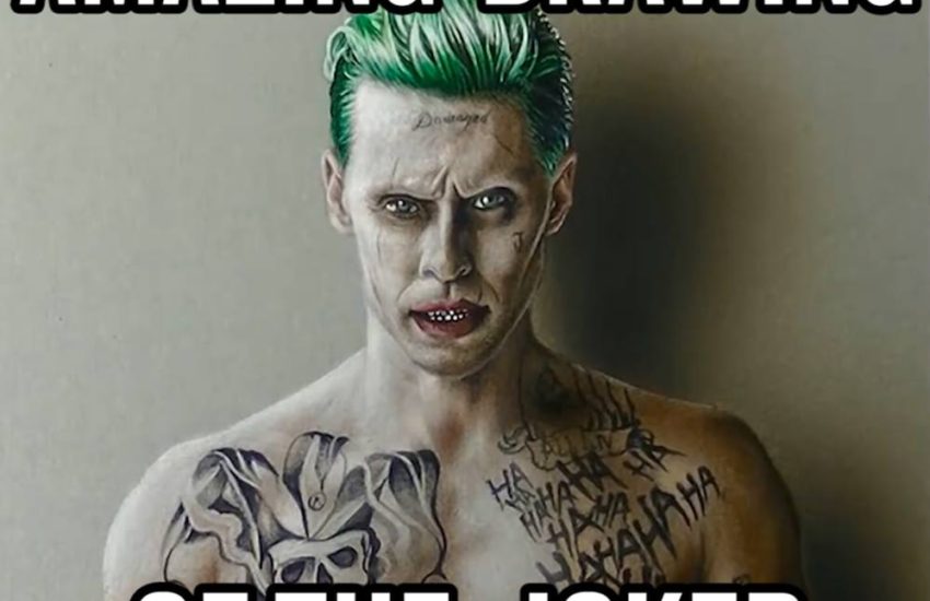 Amazing Drawing Of The Joker