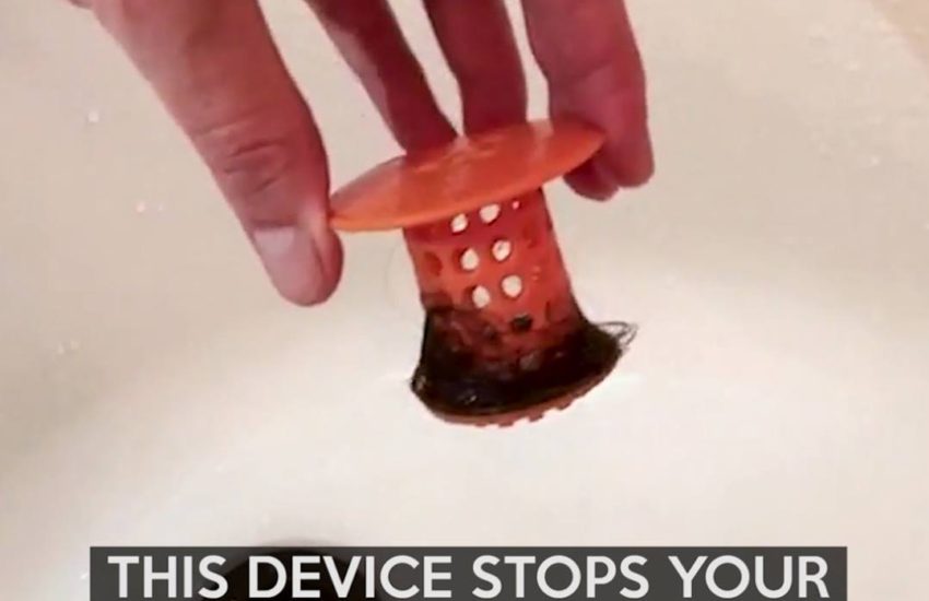 This device stops your drain getting blocked