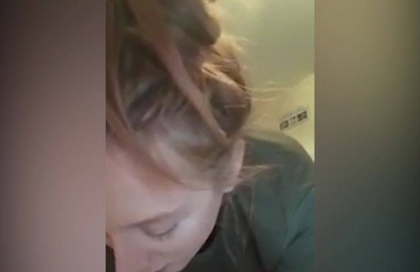 Girl finds bug in blender