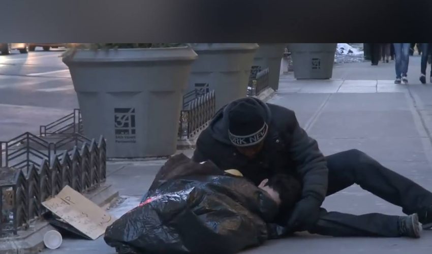 凍結無家可歸的孩子社交實驗