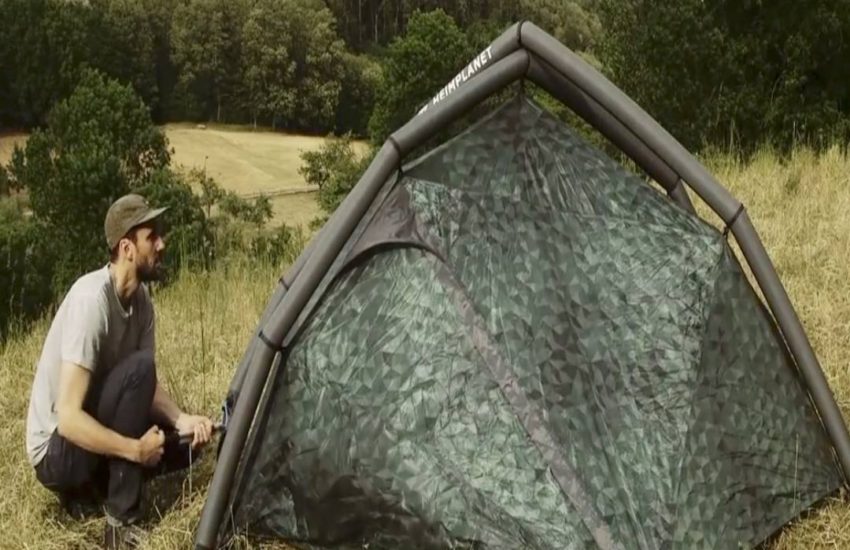 The evolution of tents