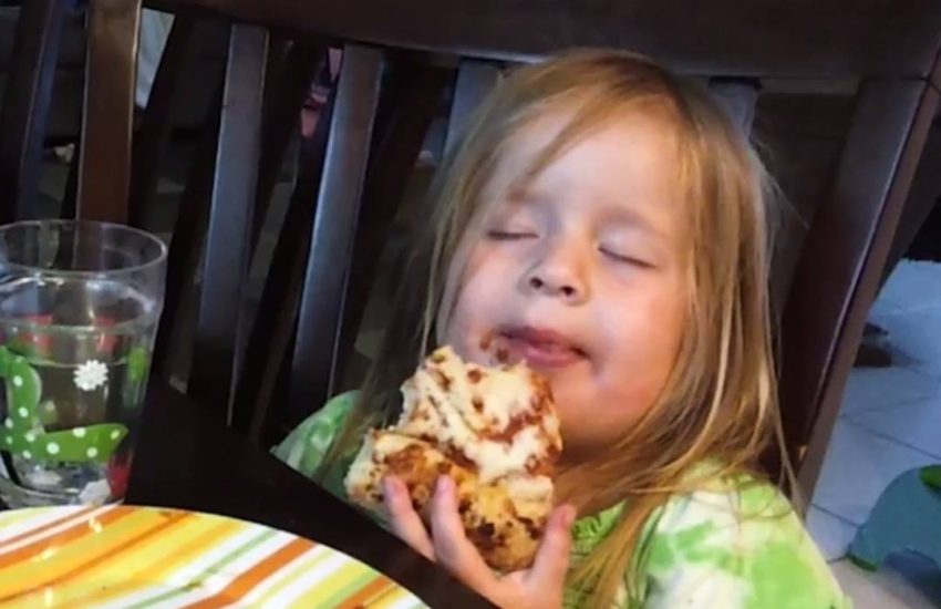 When you come home drunk and remember you have leftover pizza