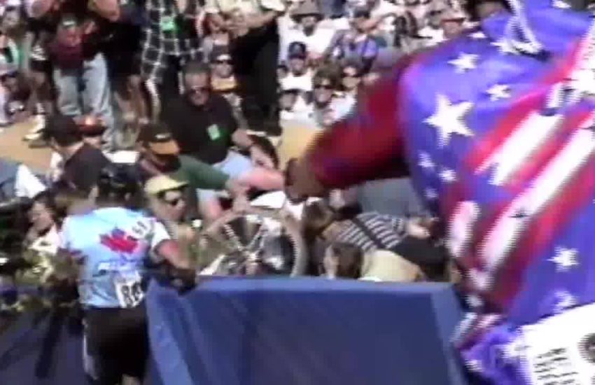 Mountain Biking Race Fail