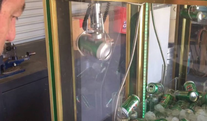 Lad轉換爪機入啤酒機器
