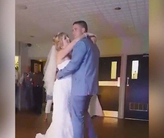 Lad Does 'The Slug' During His Mate's First Dance