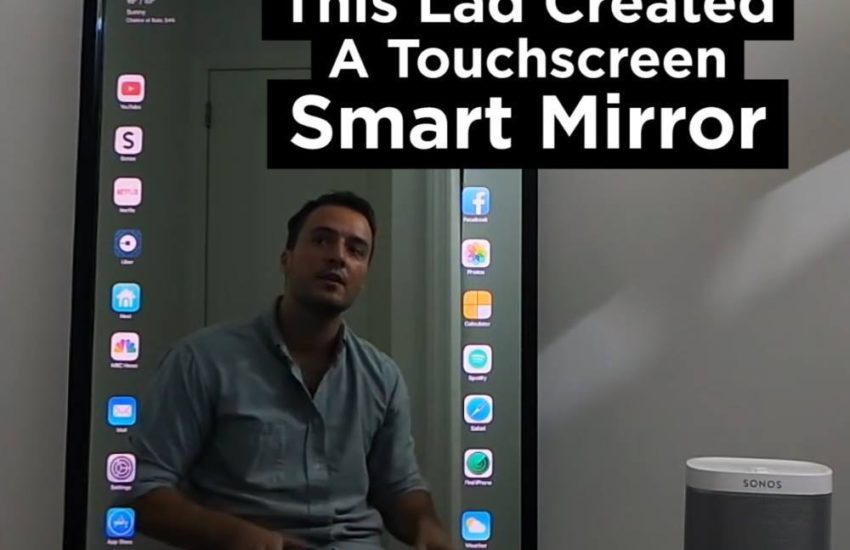 A Touchscreen Smart Mirror