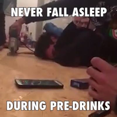 不要在飲品中入睡