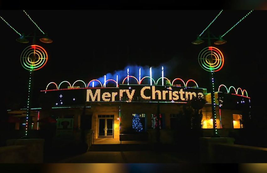 Dubstep Christmas Light Show