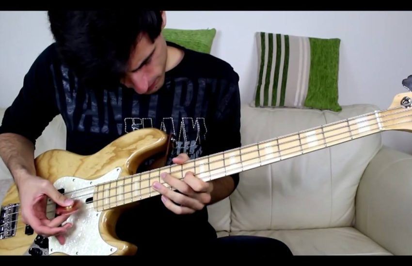 Fidget Spinner On A Bass