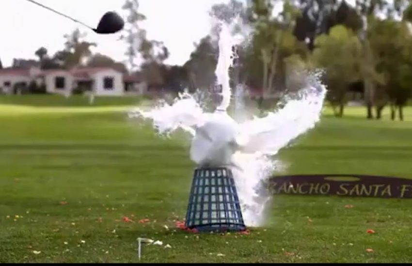 Destroying Things With Golf Balls