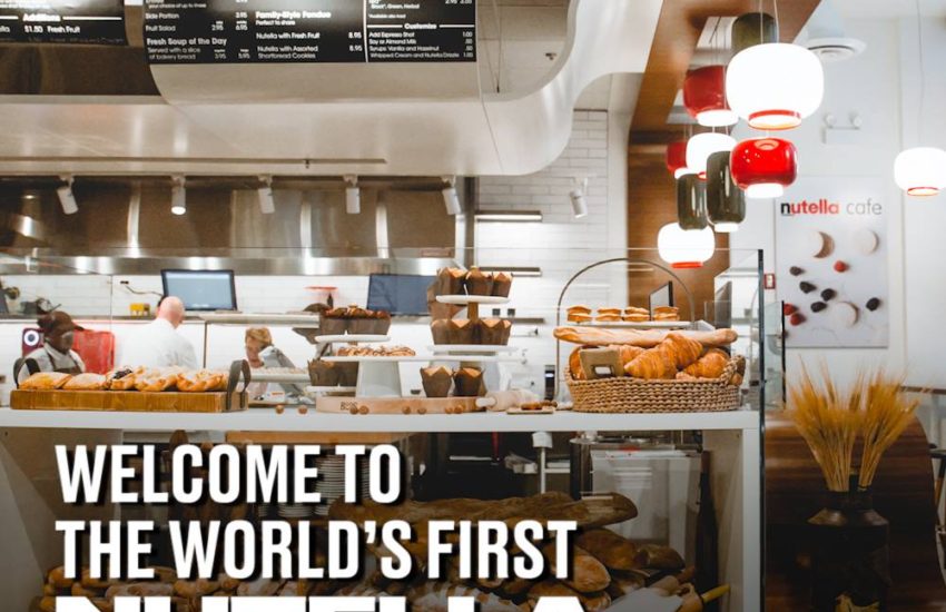 Welcome To The World's First Nutella Cafe