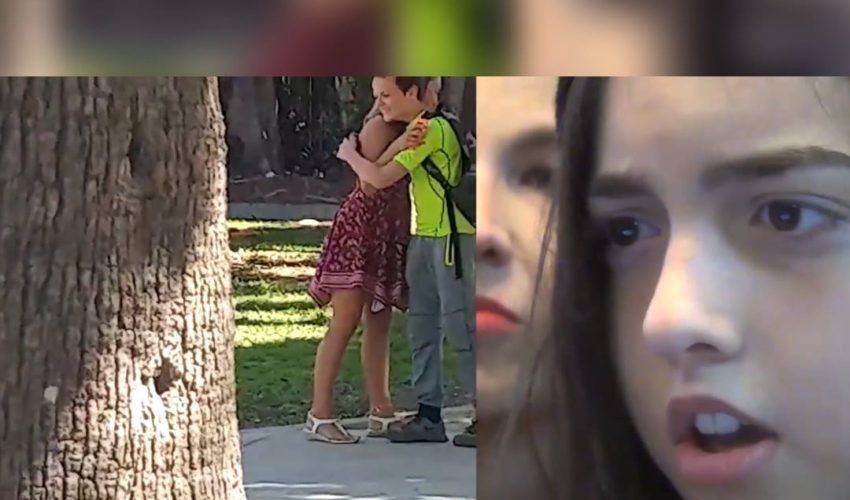 13歲的時候，她的男朋友讓他去捉弄他