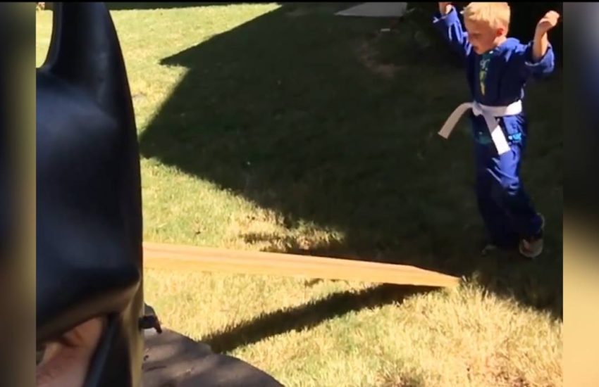 When your dad is batman