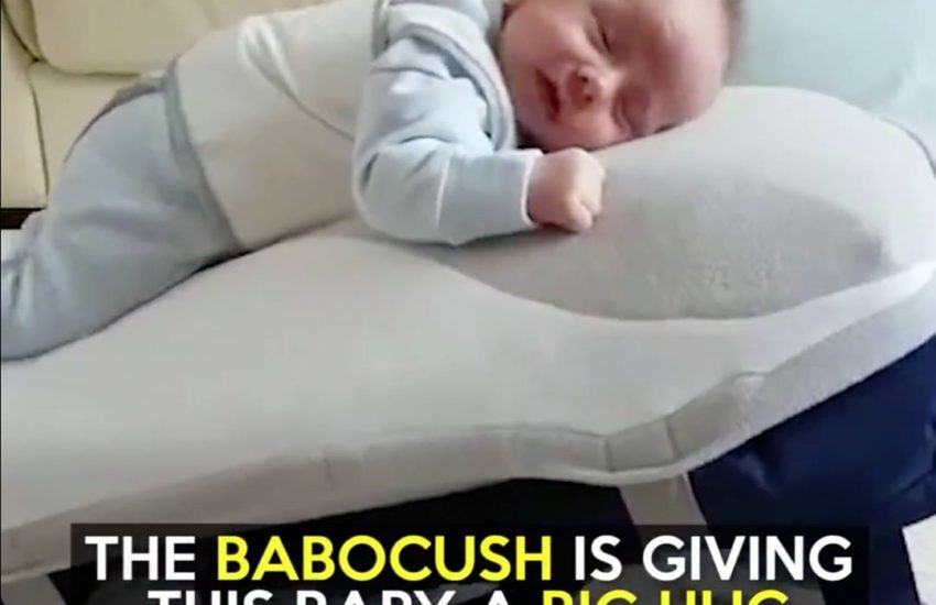 Every parent needs this pillow to improve their baby's sleep!