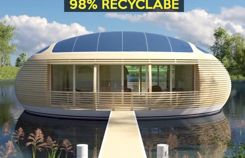 This house is 98% recyclabe
