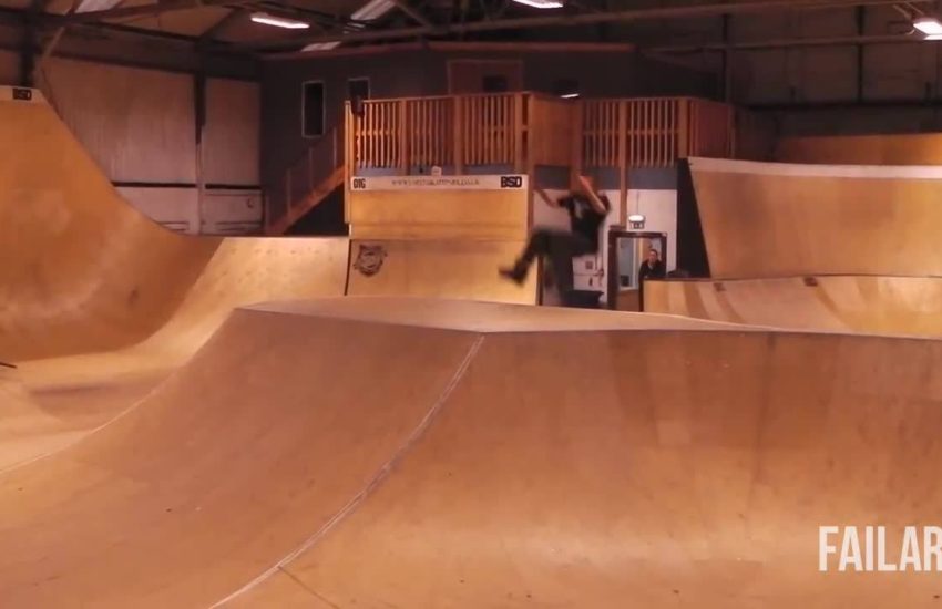 Roller-Skating Bail | Too Much Air