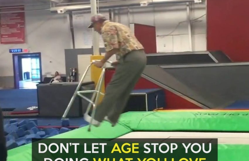 Don't let age stop you doing what you love