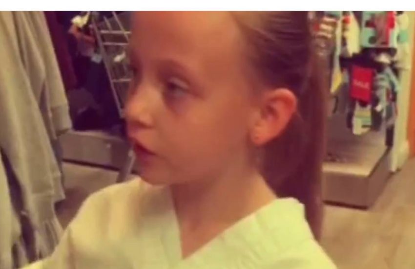 Gender clothing completely shut down by an 8 year old