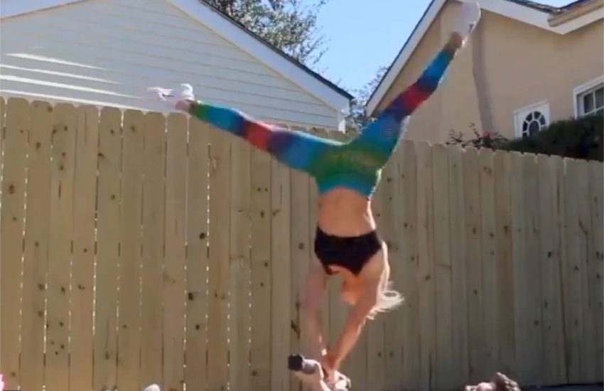 Awesome fitness couple